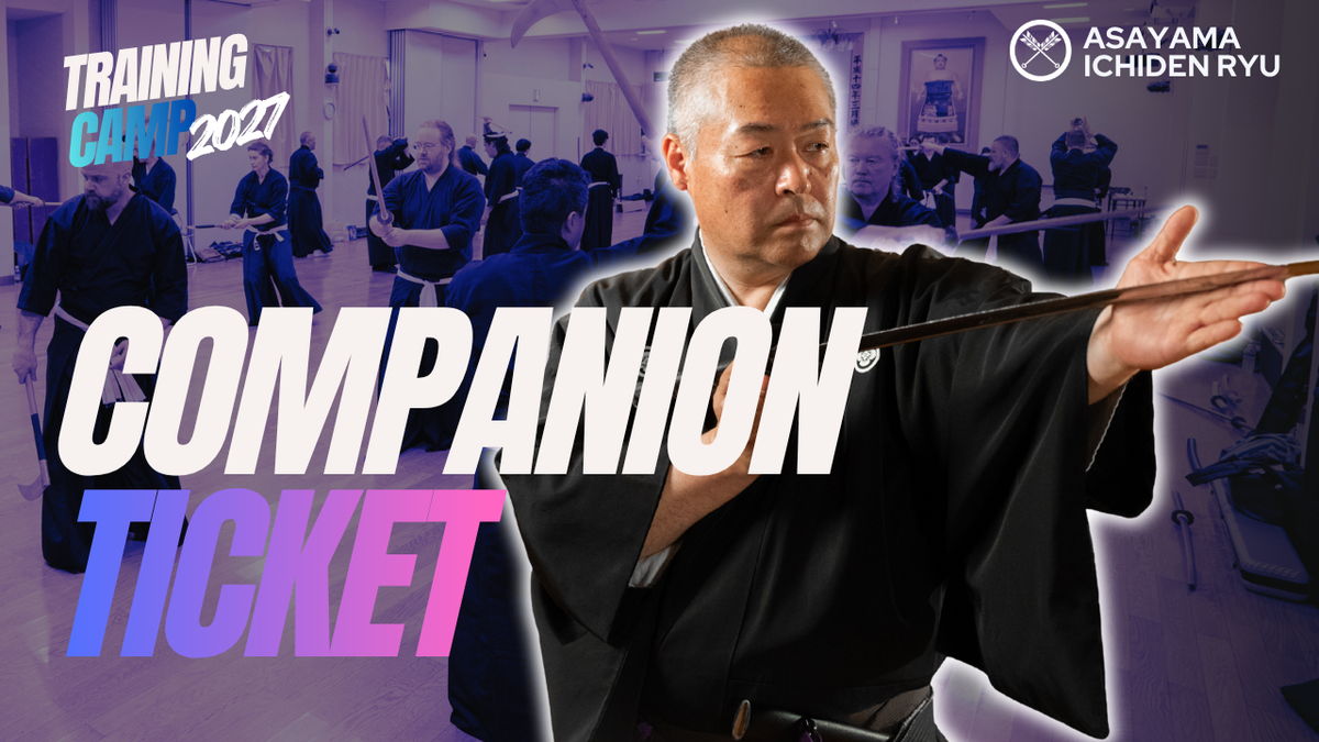 [Companion Ticket] 2027 Ichiden Ryu Training Camp
